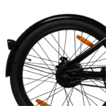 rear tyre black coloured nexzu electric bicycle Roadlark model