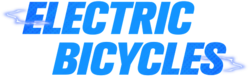 electric bicycles word logo