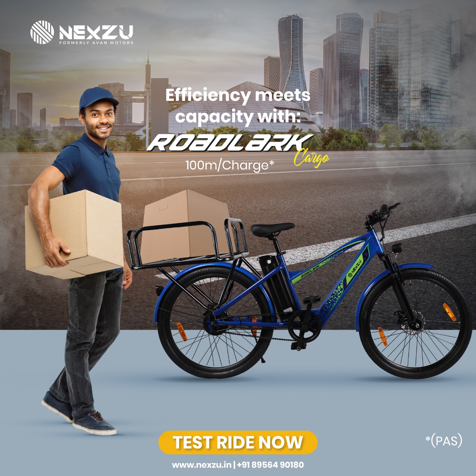 Delivering a Sustainable Future: Nexzu Cargo Bicycles for Eco-Conscious Aggregators