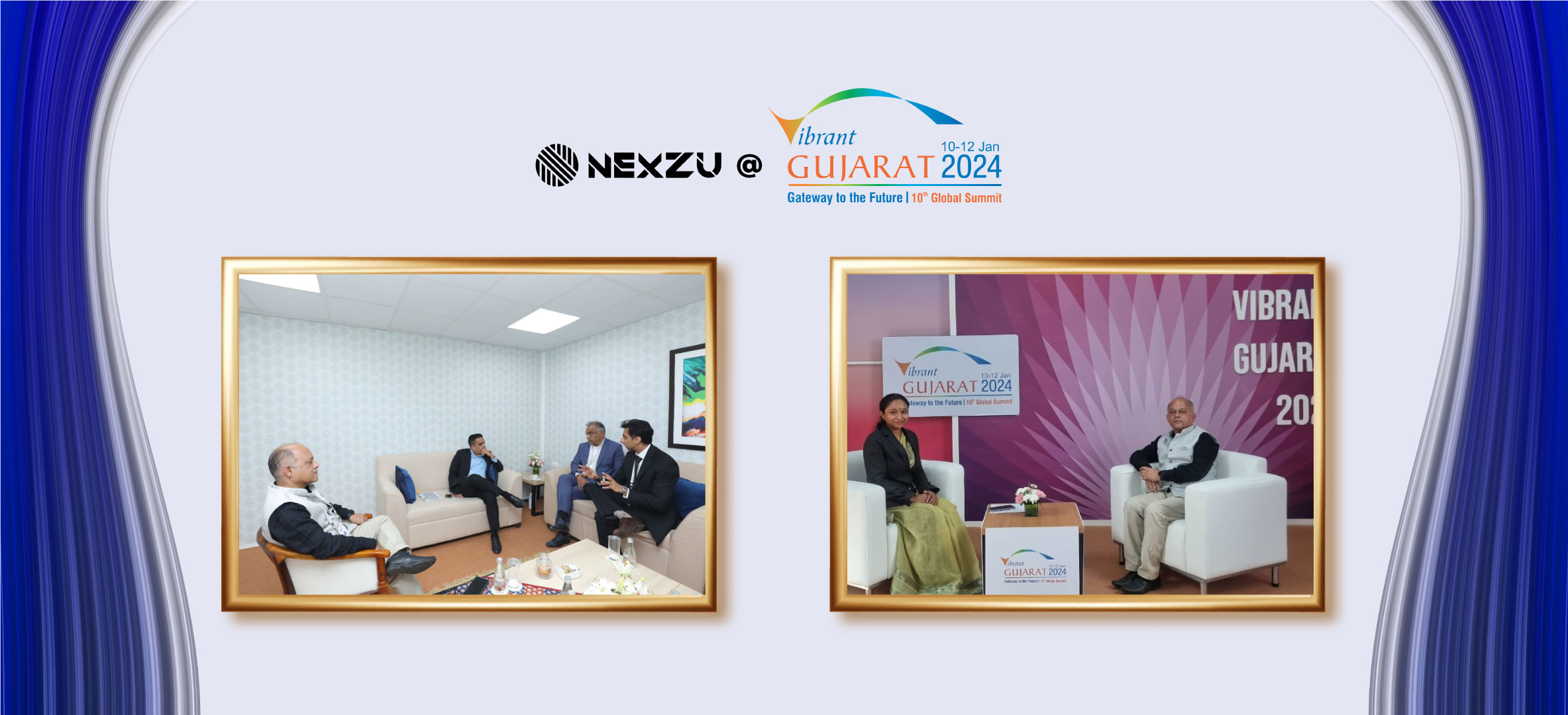 Nexzu Mobility’s Vision for Electric Mobility Takes Center Stage at Vibrant Gujarat Global Summit 2024