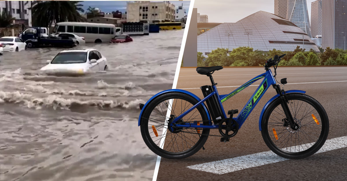 Addressing Climate Challenges Post-Storm: The Role of EV Cycles in Global Sustainability