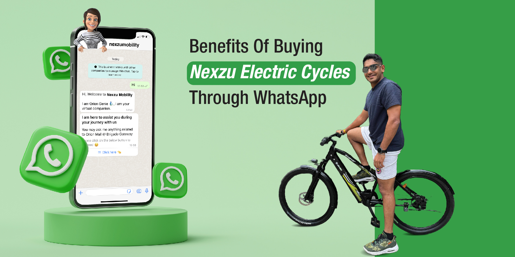 Benefits and Challenges of Buying Nexzu Electric Cycles Through Messaging Apps Like WhatsApp